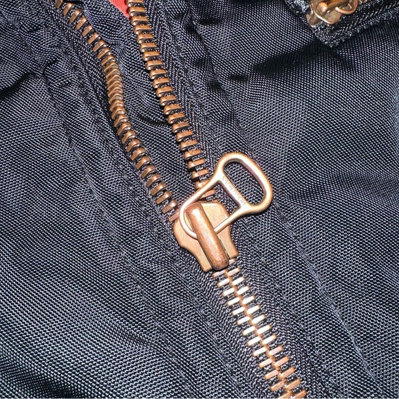 Hugo Boss Black Moto Bomber Jacket Orange Lable Mens SZ Small Full Zip - Picture 3 of 16